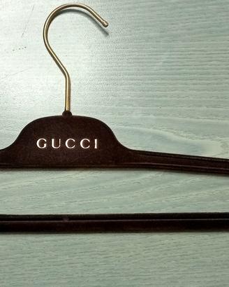 Gruccia originale GUCCI -Appendiabiti lusso vellu