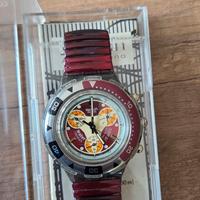 Swatch Aqua Chrono "Red Snapper" SBM105