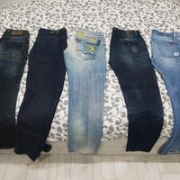 5 jeans di varie marche tg.46,5 (tg 31)