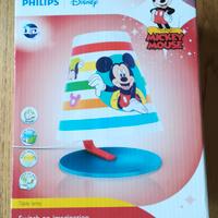 Lampada LED Philips Disney Topolino da tavolo