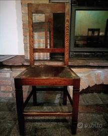 6 sedie antiche