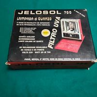 Jelosol 700W lampada abbronzante anni 80