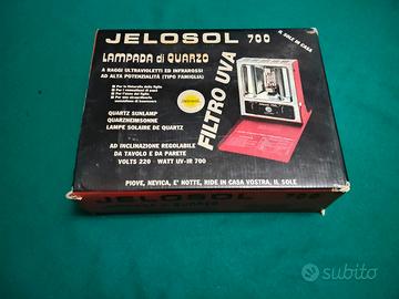 Jelosol 700W lampada abbronzante anni 80
