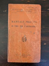 manuale pratico per l'artiglieria 1932