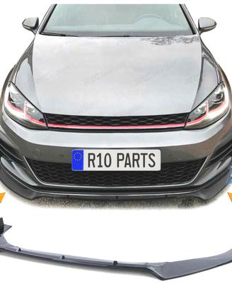 SPOILER LIP ANTERIORE VOLKSWAGEN VW GOLF 7 7.5 GTI