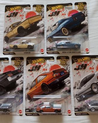 HOT WHEELS SET PREMIUM CAR CULTURE SIGILLATE