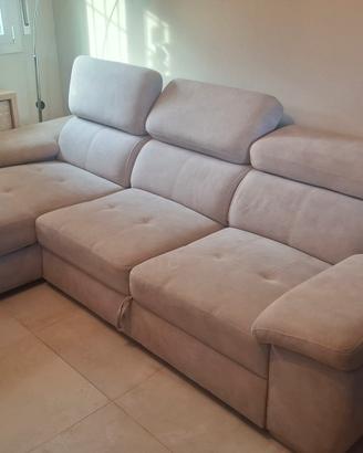 Divano Angolare con letto estraibile e vano 2.70m
