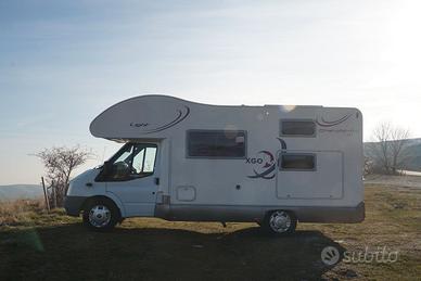 Rimor 6posti base Transit 6 posti viaggio letto