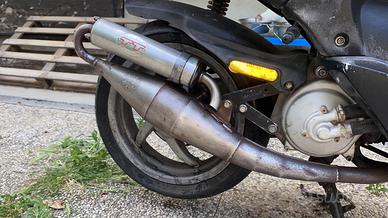 leovince tt marmitta minarelli orizzontale