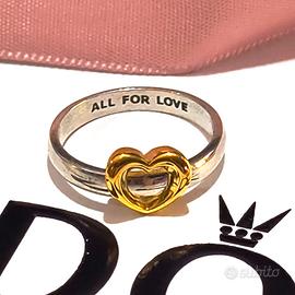 Anello con cuore della Pandora in argento 925