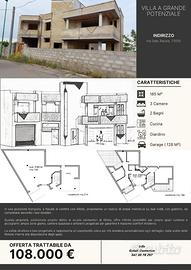 Villa rustica in costruzione Racale