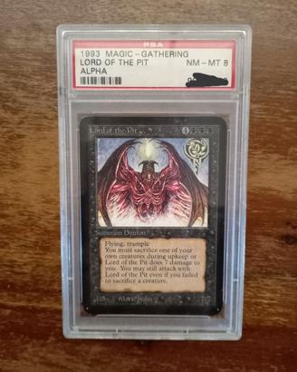 Carte magic gradate PSA mtg