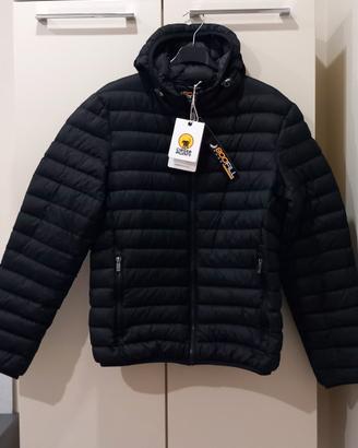 Piumino uomo Ciesse  taglia 48 nero  con cappuccio