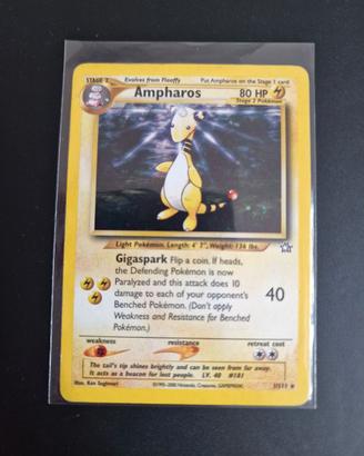 Ampharos e Jumpluff - Neo Genesis - Lingua ENG