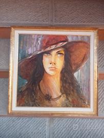 Venanzio Ernando olio su tela 50 x 50