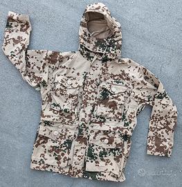 Parka + mimetica tropentarp tedesca softair