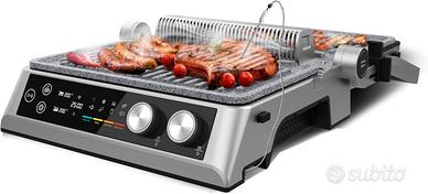 Cecotec Barbecue Grill Elettrico con Griglia 2400W