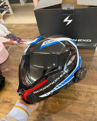 Casco moto Scorpion Exo Tech Evo XS