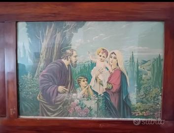 Struttura letto matrimoniale anni '30