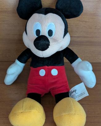 Peluche Topolino della Disney con etichetta