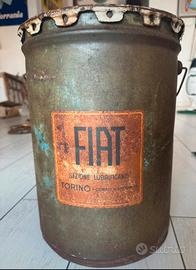 Raro Fustino Vintage Olio FIAT