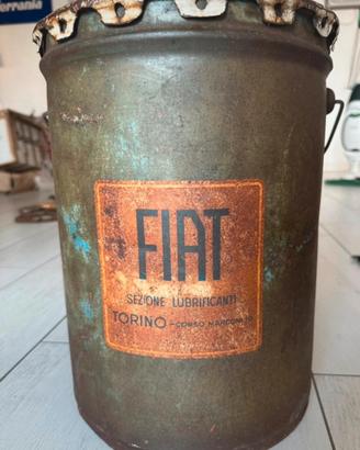 Raro Fustino Vintage Olio FIAT