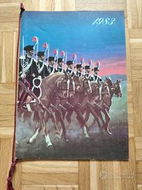 Calendario Storico dell Arma Dei Carabinieri 1983