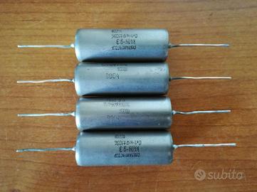 Condensaotori PIO (Paper in Oil) NOS,  0.1uf-1200V