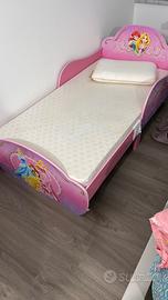 Lettino come nuovo 70*140 principesse