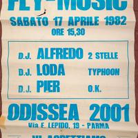 manifesto discoteca parma odissea 2001
