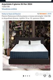 Materasso 120cm come nuovo
