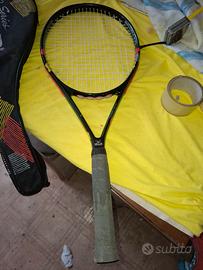racchetta tennis con custodia 