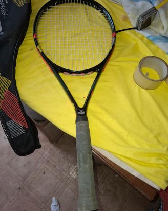racchetta tennis con custodia 
