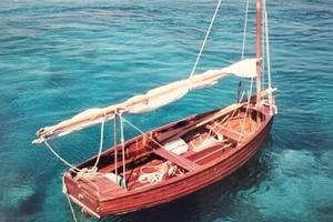 Barca a vela Dinghy 12' mogano, 1979