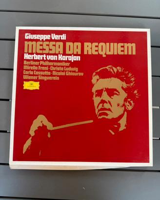 Cofanetto 2 LP Giuseppe Verdi - Messa da Requiem