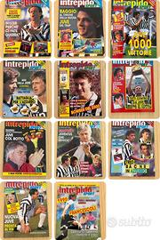 Copertine Juventus. Lotto Riviste Intrepido 85/91