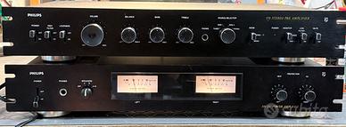 Preamplificatore e Finale Philips