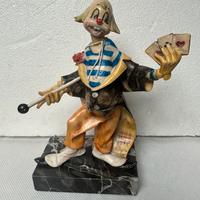 Clown Il Mago Fontanini Statuetta Vintage