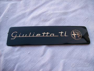 mascherina copri radio portaradio alfa romeo giuli