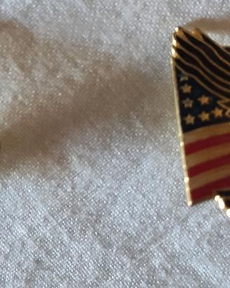 Lotto 2 Spille Americane - Guns N' Roses + America