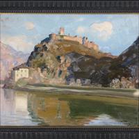 Quadro antico Giovavacchini Ulderico Bolzano