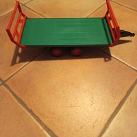 rimorchio per rotoballe Bruder 