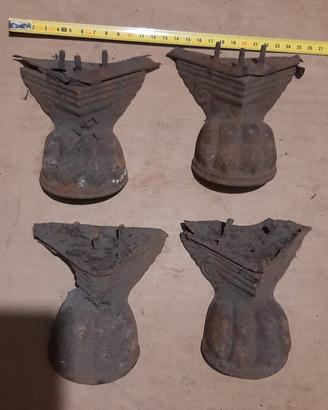 Piedini in ferro per restauri