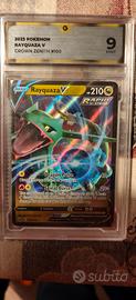 pokemon RAYQUAZA V crown zenith GG9