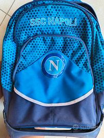 zaino trolley scuola calcio Napoli