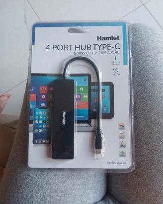 Hub 4 porte usb 3.1 Type C

Mai aperto