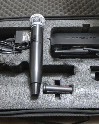 radiomicrofono shure glxd sm58