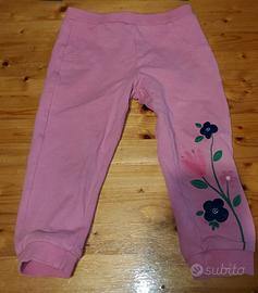 Pantalone rosa per bambine 30-36 mesi