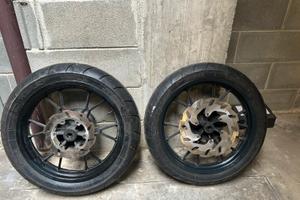 Cerchi motard completi hm beta fantic