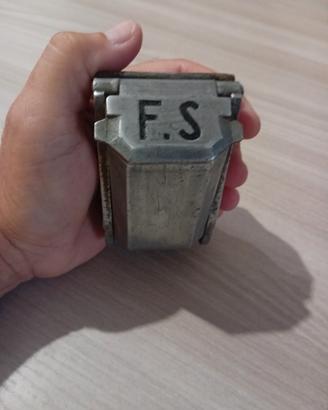 Posacenere F.s ferrovie stato treni stazione 50